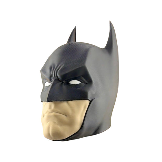 Towbar Republic Batman towbar cover for 50mm European tow balls, featuring a detailed 3D printed black and beige cowl.