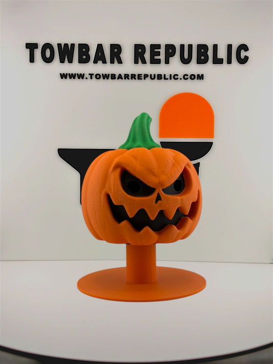 Jack O’ Lantern / Halloween Pumpkin Towbar Cover – 50 mm European Tow Ball