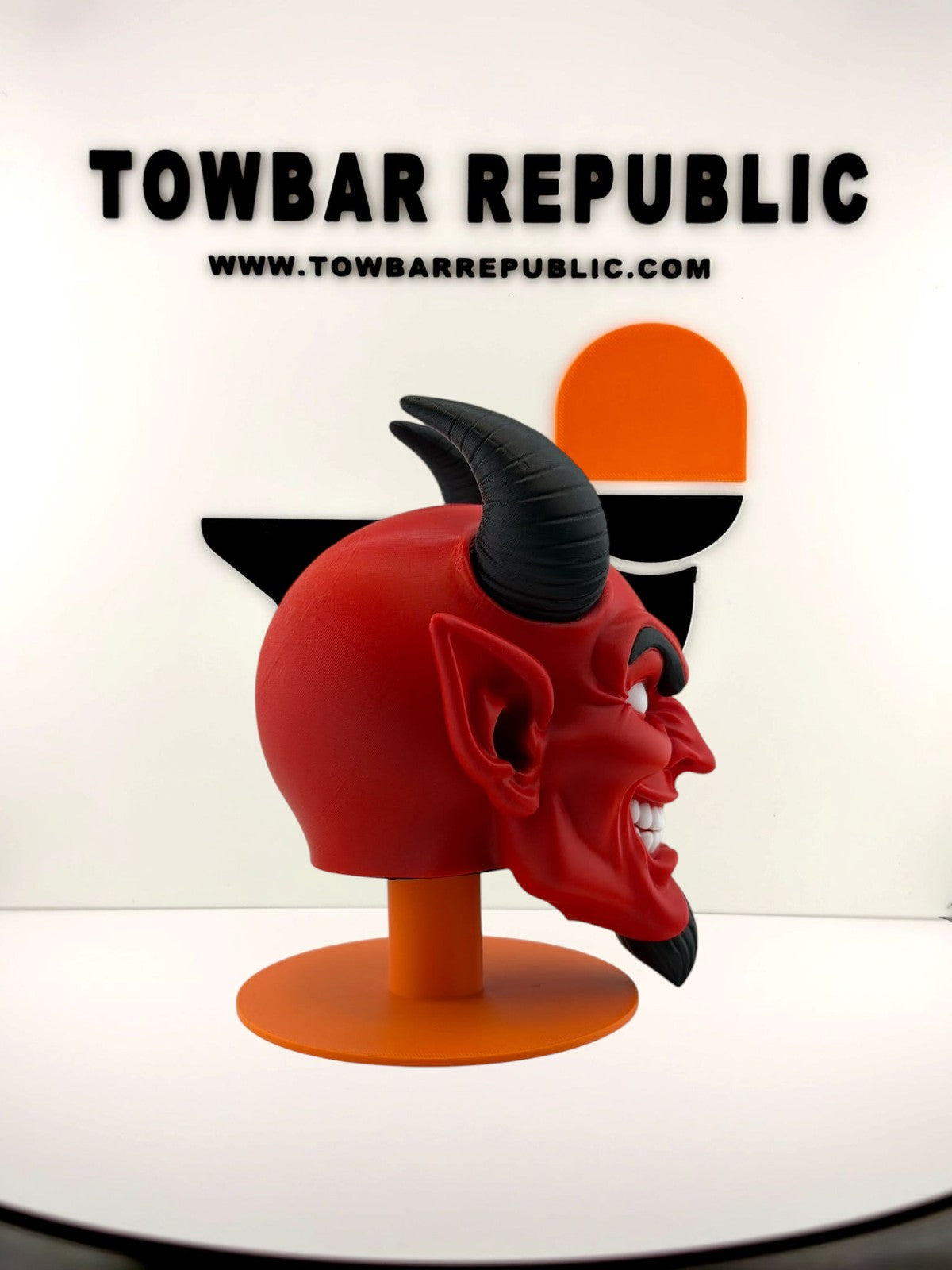 Red Devil trekhaakdop - Europese trekhaakkogel van 50 mm - Uniek autoaccessoire | Towbar Republic