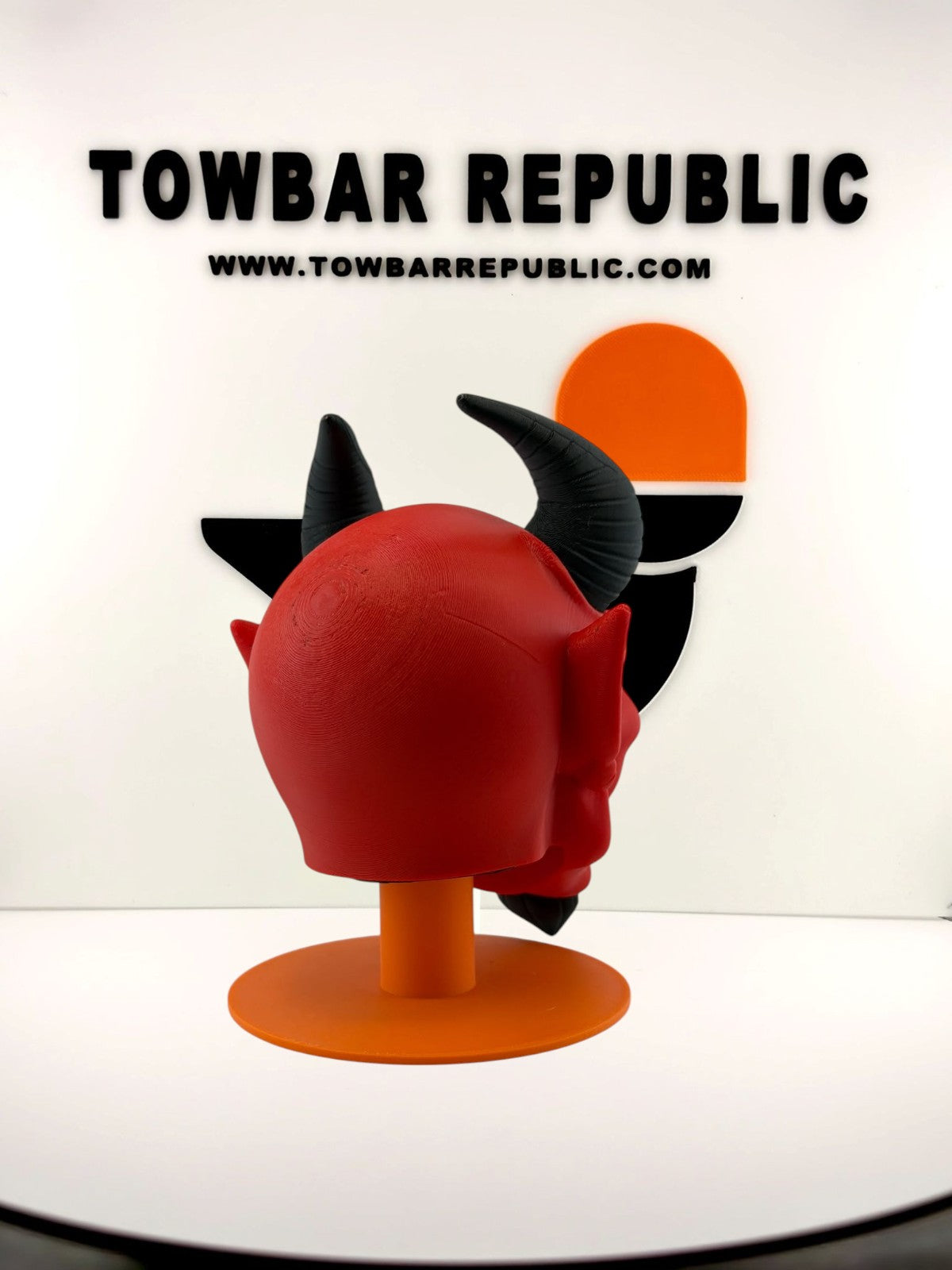 Red Devil trekhaakdop - Europese trekhaakkogel van 50 mm - Uniek autoaccessoire | Towbar Republic