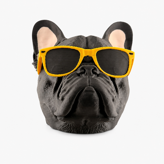 French Bulldog with Sunglasses Towbar Cover – 50 mm Tow Ball Cap