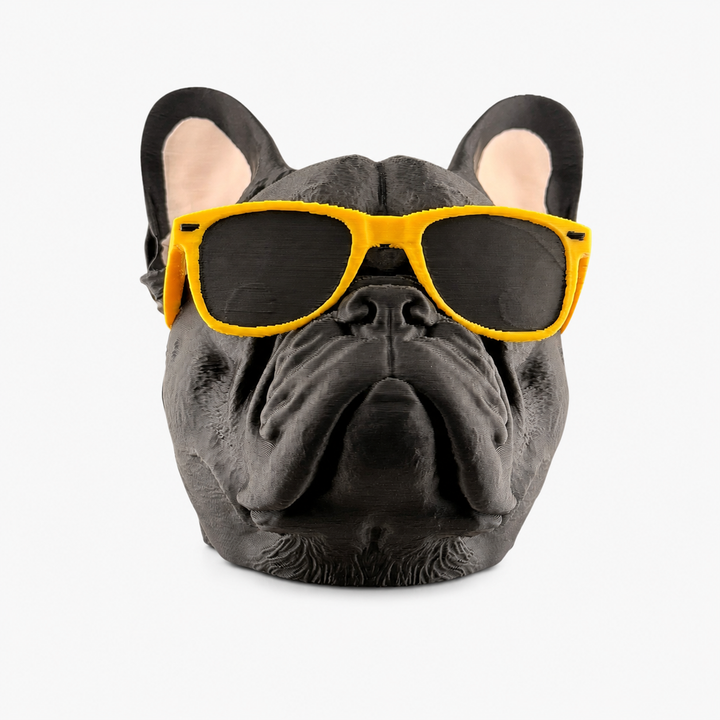 French Bulldog with Sunglasses Towbar Cover – 50 mm Tow Ball Cap