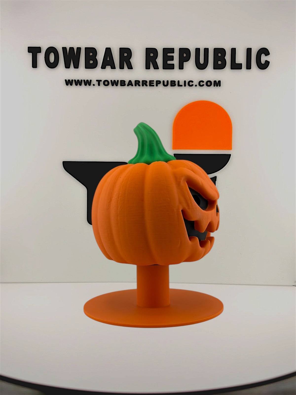 Jack-o'-lantern / Halloween-pompoen trekhaakdop - 50 mm Europese trekhaak