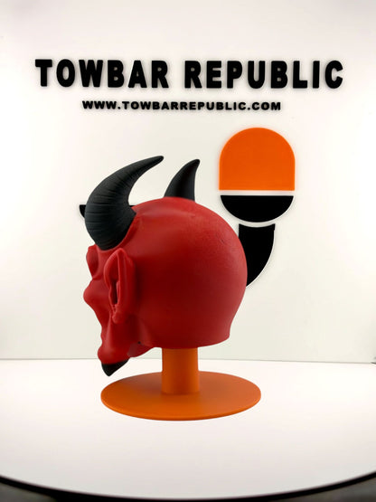 Red Devil trekhaakdop - Europese trekhaakkogel van 50 mm - Uniek autoaccessoire | Towbar Republic