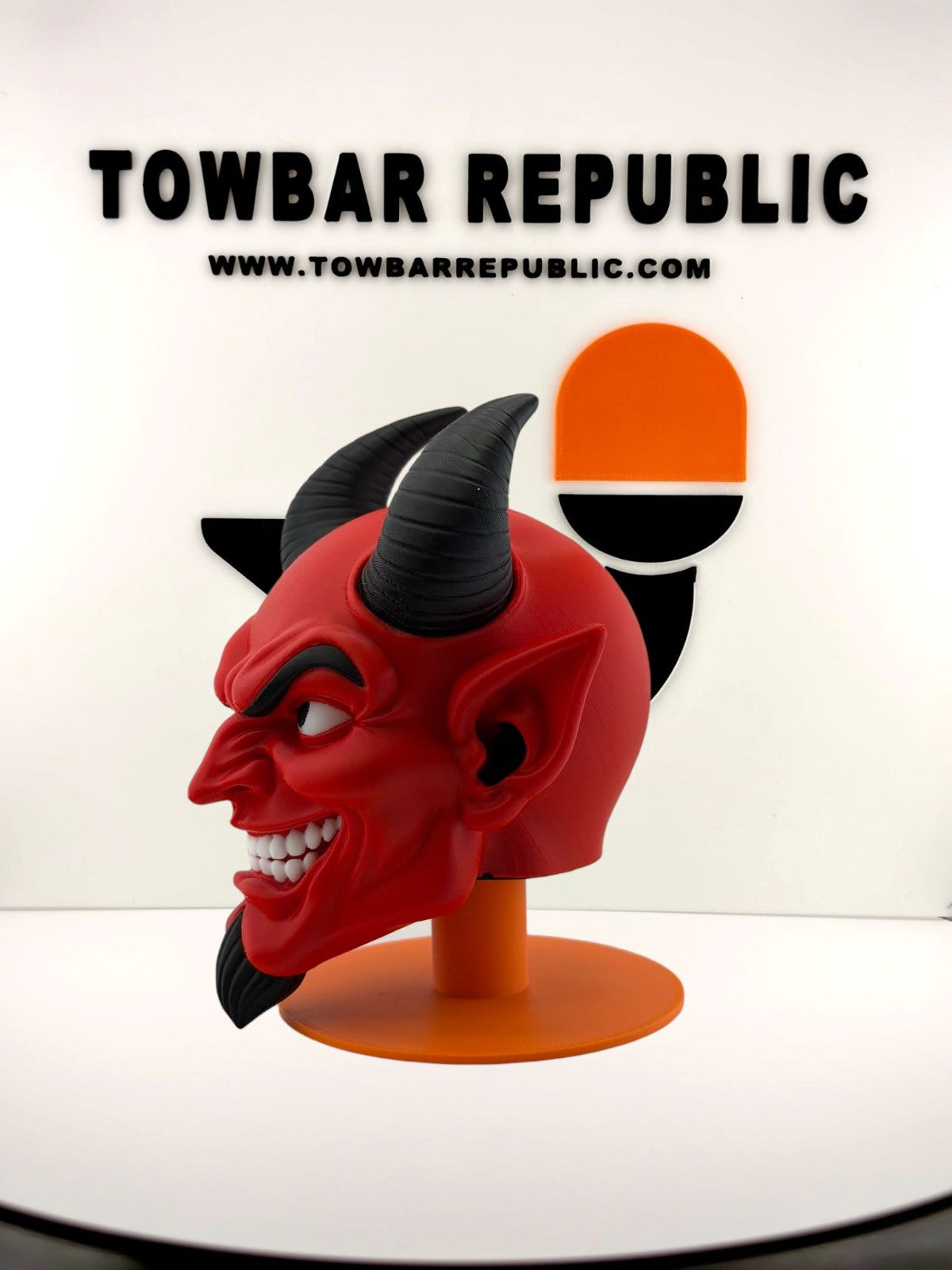 Red Devil trekhaakdop - Europese trekhaakkogel van 50 mm - Uniek autoaccessoire | Towbar Republic