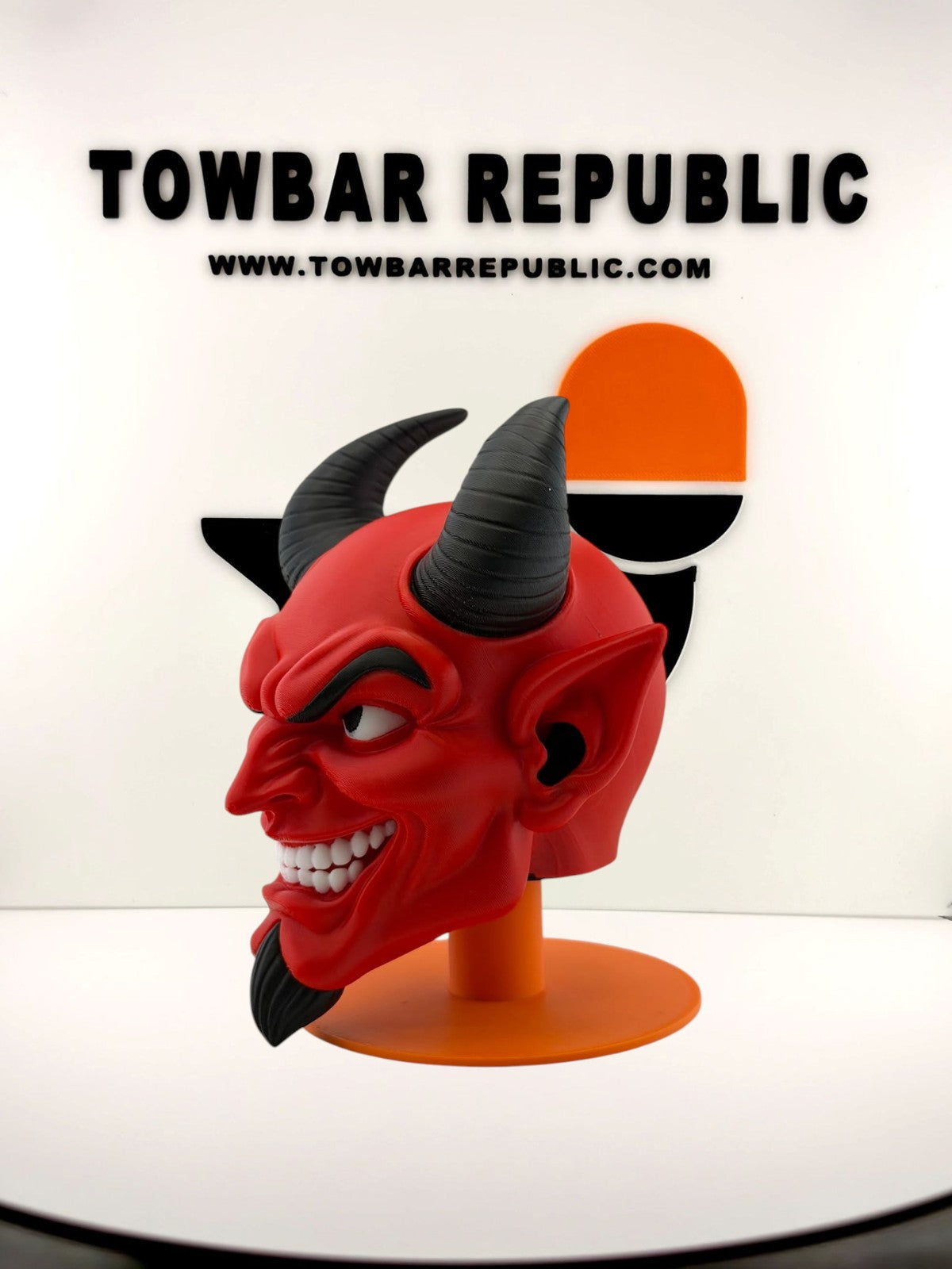 Red Devil trekhaakdop - Europese trekhaakkogel van 50 mm - Uniek autoaccessoire | Towbar Republic