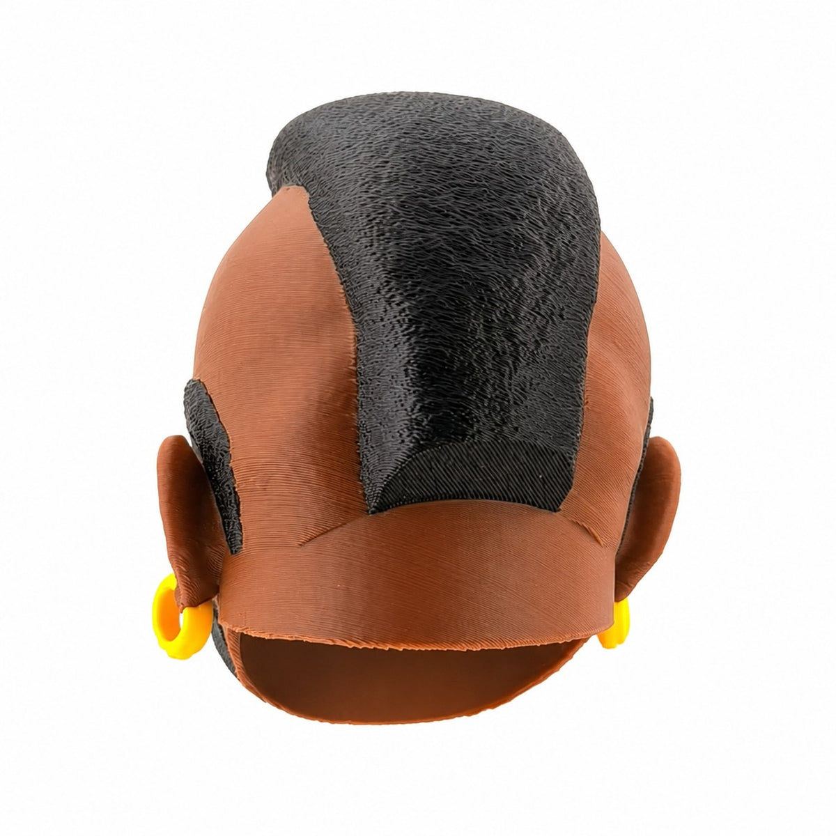 Towbar Republic B.A. Baracus Mr. T 3D printed towbar cover for 50mm European tow balls with a protective clear coat.