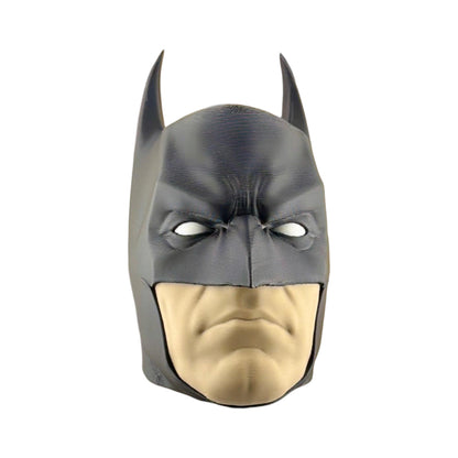 Towbar Republic Batman towbar cover for 50mm European tow balls, featuring a detailed 3D printed black and tan cowl.