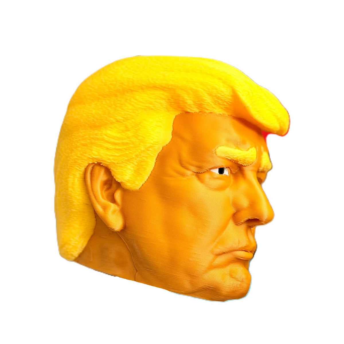 Towbar Republic Donald Trump 3D printed PLA towbar cover for 50mm European tow balls with a clear protective finish