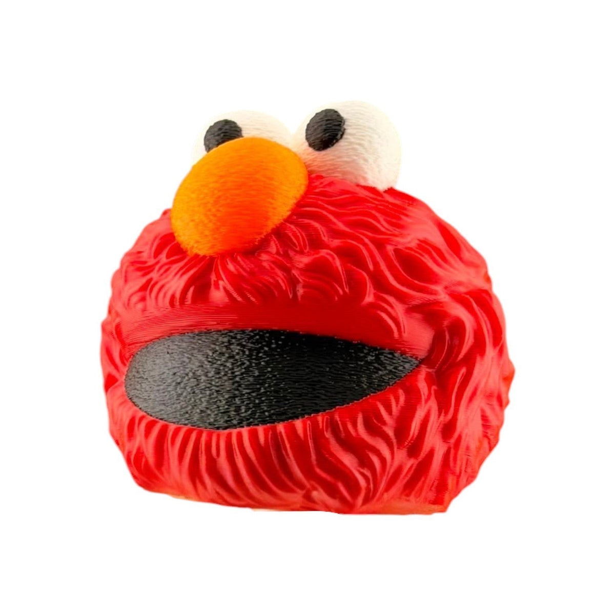 Towbar Republic Cute Red Monster tow ball cover for 50mm European tow bars, 3D printed in red PLA 2.0.