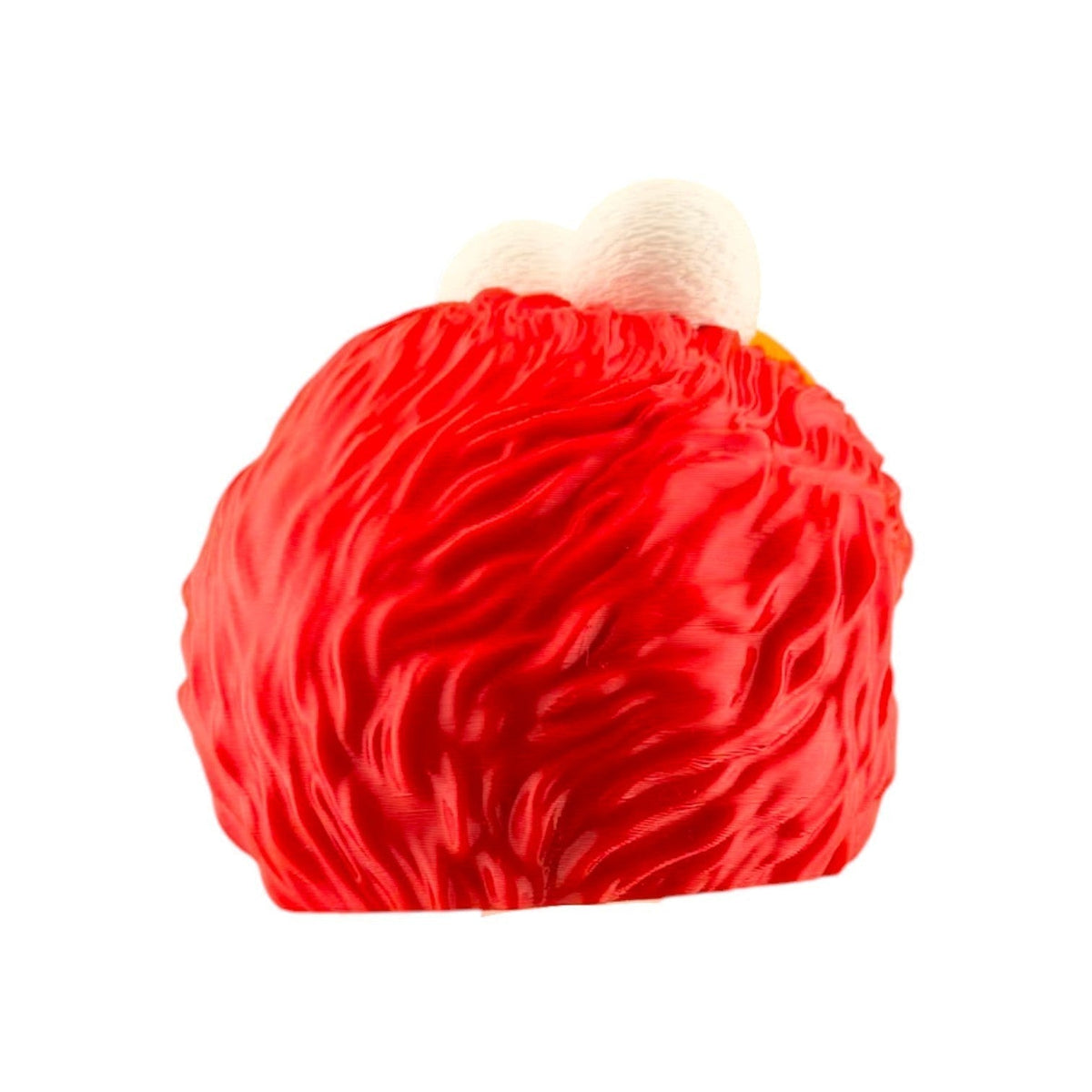Towbar Republic Cute Red Monster 50mm tow ball cover made from durable PLA 2.0 with a protective clear coat finish